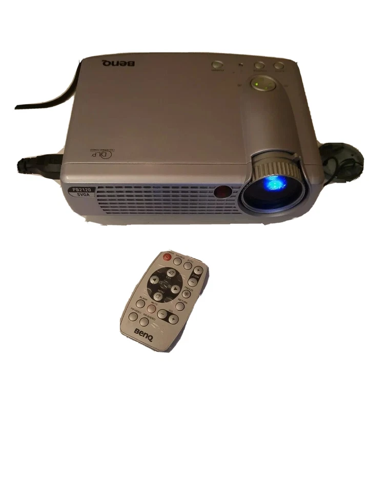 Benq SVGA Home Theater Projector PB 2120 with Remote, Cables , Carrying Case  - Image 4 of 4