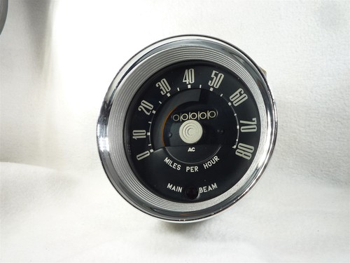 Velocímetro Ford 100E Anglia Speedo Popular Prefecto AC 1000 TPM - Imagen 5 de 12
