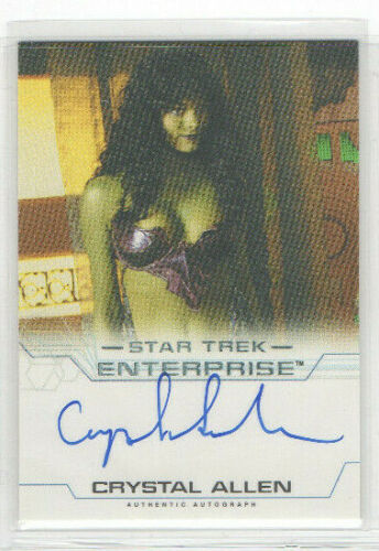 Star Trek Enterprise Season Four 4 Crystal Allen as O'Nesh Autograph Card - Picture 1 of 1
