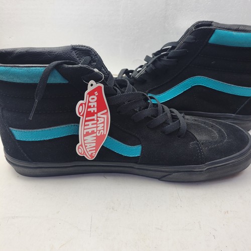 Vans ComfyCush Sk8-Hi Skate Shoes Classic Black Custom Trim NEW -men size 11 - Picture 7 of 8