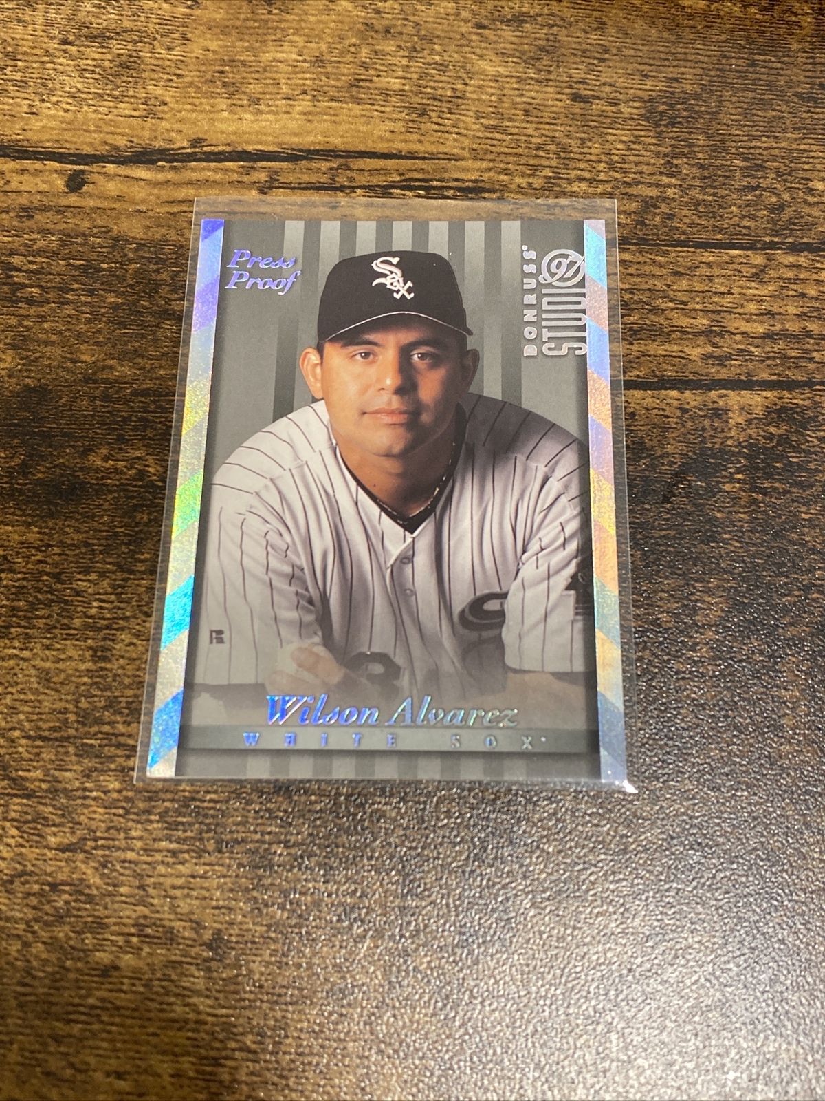 1997 Studio Silver Press Proofs #120 Wilson Alvarez /1500