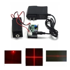 650nm 100mw/200mw Red Dot/Line/Cross Laser Diode Module w/ TTL Long-time Working