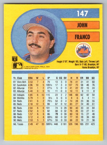 1991 Fleer Baseball #1-249. SET BREAK YOU PICK. BUY 2+, GET FREE SHIPPING - Picture 265 of 453