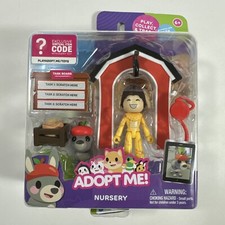 Jazwares Adopt Me; Nursery 5 Piece Play-Set w/ Task Board Virtual Code