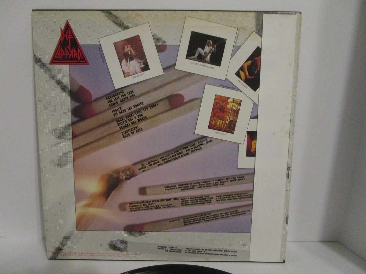 DEF LEPPARD PYROMANIA 帯歌詞付 レコード DEF LEPPARD PYROMANIA 帯歌詞付 レコード Amazon.co.jp