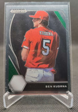 2021 Panini Prizm Draft Picks #PDP43 Ben Kudrna Kansas City Royals card