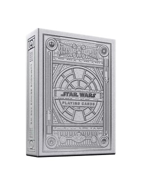 Theory 11 Disney Star Wars Silver & White ~ Playing Cards ~ New