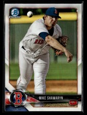 2018 Bowman Draft #BDC-101 Mike Shawaryn Chrome Refractors card