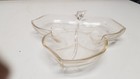 Vintage Clear Glass Maple Leaf Serving Dish — photo 3