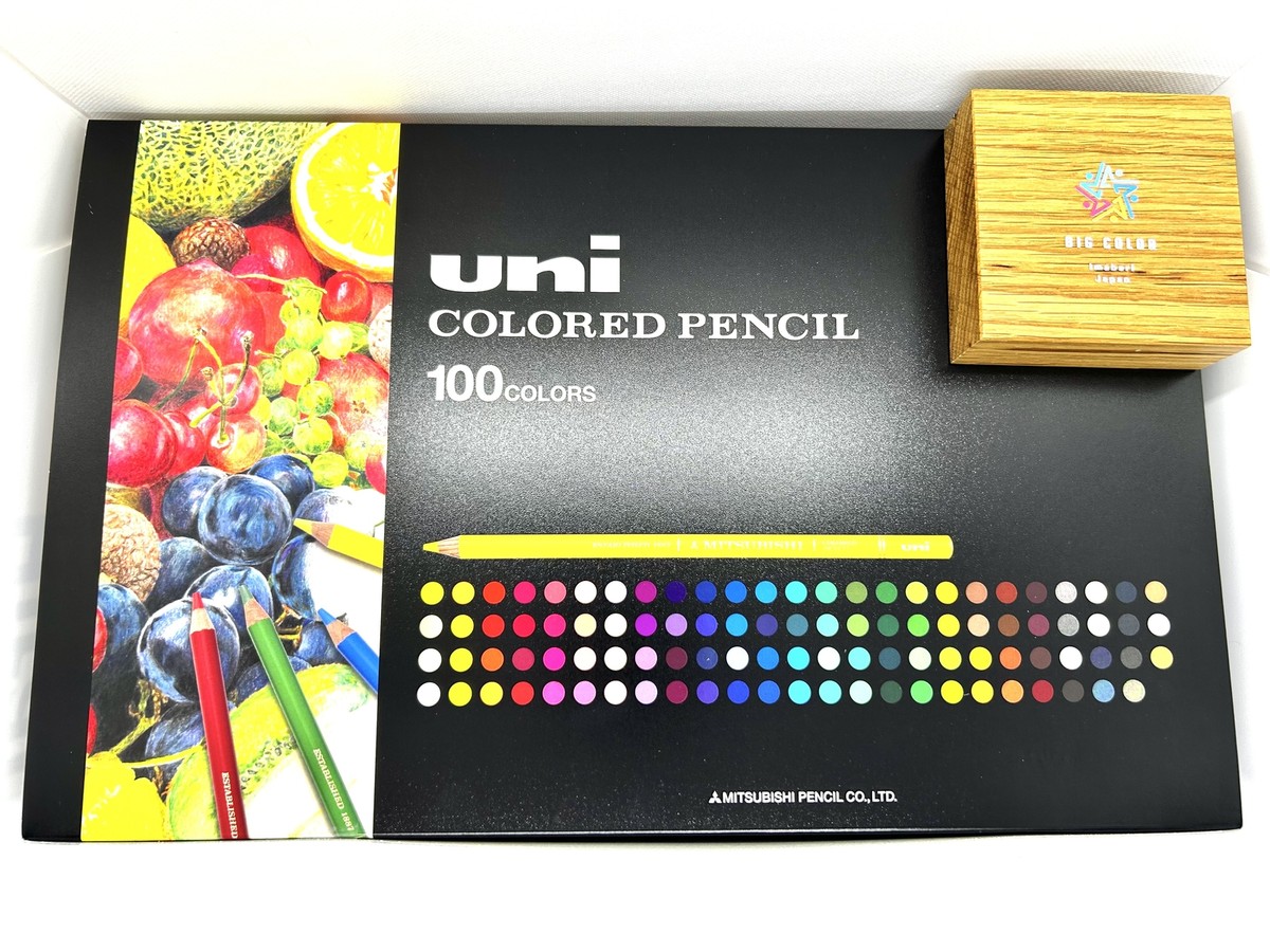 MITSUBISHI uni Colored Pencil 100 Colors Set UC100CN2 Art