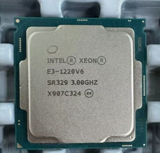 Intel Xeon E3-1220 V6 SR329 LGA-1151 CPU Processor 3.00 - 3.50GHz 4-Core 8MB 72W