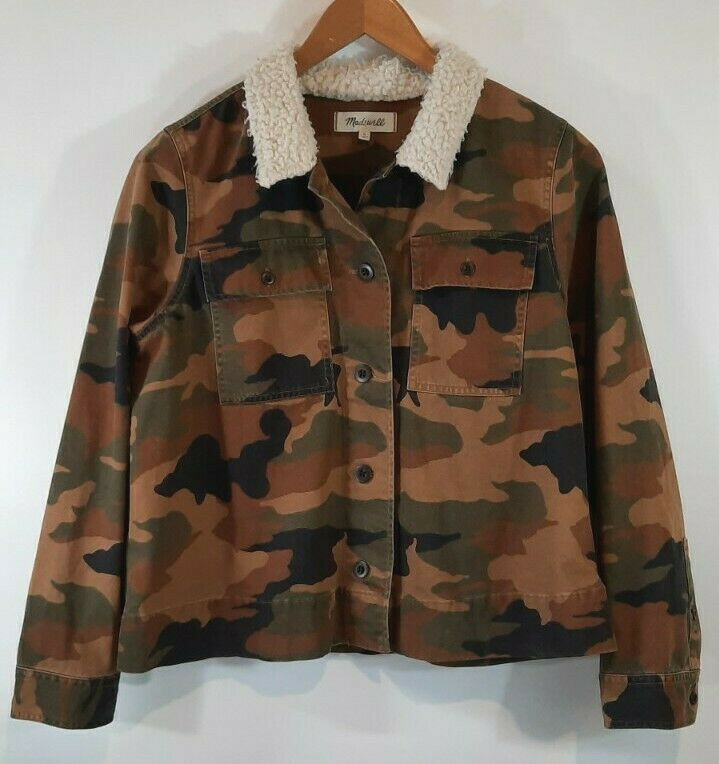 Madewell Dispatch Camo Jacket Madewell Jacket Womens Medium Camo