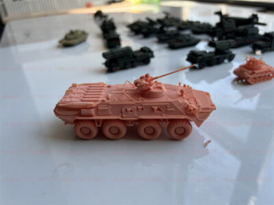 3d Printed 1/72/144 BTR-80A Armored Personnel Carrier Unpainted Kit
