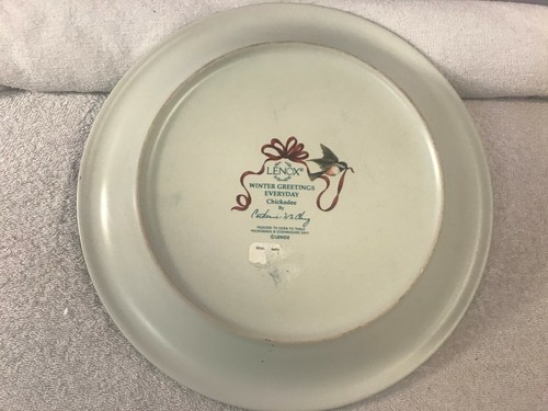 Lenox Wintergrüße Speiseteller Chickadee CH4702 - Bild 7 von 8