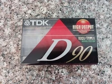 TDK D90 Standard Audio Cassette (A00808-20)