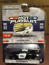 Greenlight Hot Pursuit 2015 Nissan GT-R Oceanside California  Police 