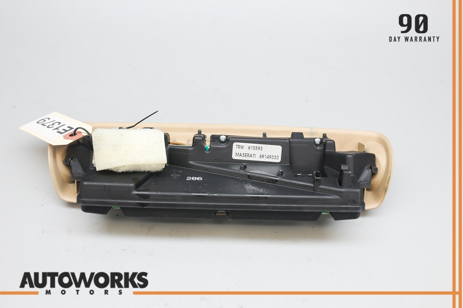 03-08 Maserati Quattroporte M139 Overhead Console Switch 69149330 OEM