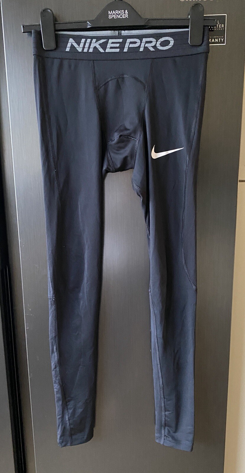 Men’s Nike Pro Black Training Tights Size S - Perfect Football Base Layer