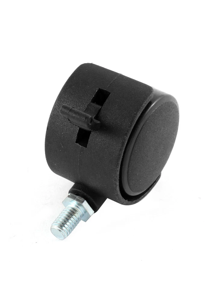 Bürostuhl 5/16 "Gewinde Stem 1.6" Dia Zwillingsrad Schwenkrollen mit Bremse - Bild 2 von 2