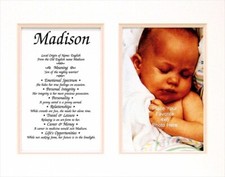 Townsend FN02Beatrice Personalized Matted Frame With Name  Meaning - Beatrice