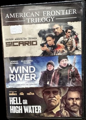 DVD American Frontier Trilogy: Sicario/Wind River/Hell or High