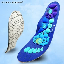 Magnetic Shoe Insoles Orthopedic Arch Support Inserts Plantar Fasciitis Pain Rel