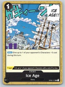 Ice Age OP02-117 Paramount War Uncommon Event Card