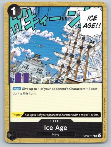 Ice Age OP02-117 Paramount War Uncommon Event Card