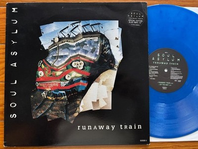 Soul Asylum lp Runaway Train **Columbia** 12'' single blue wax 1993