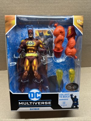 DC Multiverse Justice League Task Force BATMAN 7'' figure Platinum CHASE Red New