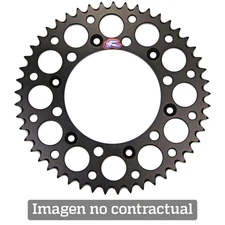 45597 - Trivellazione ultraleggera posteriore sproket 50 dientes black 150U-520-