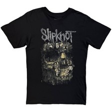 Slipknot Men's Skull Group T-Shirt Black