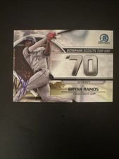 Bryan Ramos 2023 Bowman Chrome Top 100 Auto IP