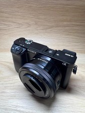 Sony Alpha A6000 24.3MP Mirrorless Digital Camera w/16-50mm Lens - 95 New
