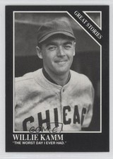 1991 The Sporting News Conlon Collection Great Stories Willie Kamm #166 0b5