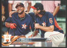 2018 Topps Baseball #298 - All Smiles CL, CPC - Houston Astros  18-2015