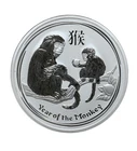 2016 AUSTRALIA 5 oz 999 Pure Silver Year of the Monkey Bullion in Capsule