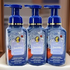 Lot Of 3 Bath Body Works 2026 DISNEY PRINCESS SNOW WHITE Foaming Hand Soap