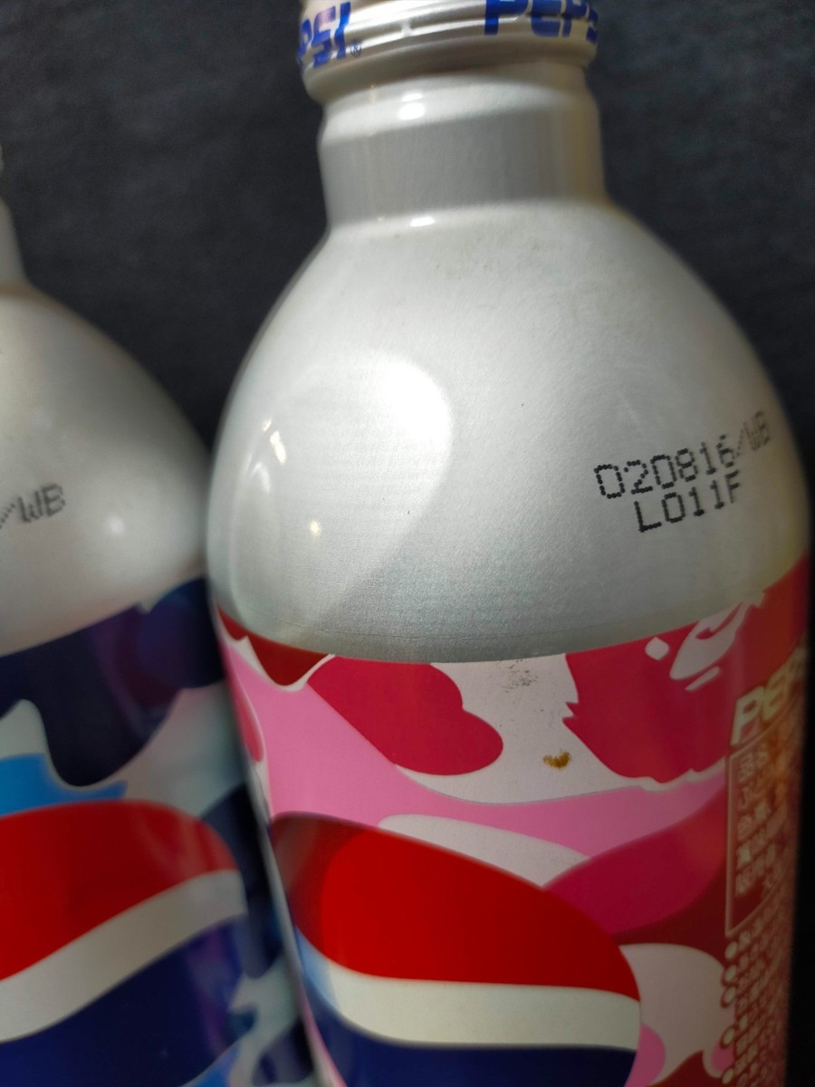 New A Bathing Ape x Pepsi Unopend Can Bottle complete set of