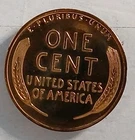 1954-P Proof Lincoln Wheat Cent ~ Low Mintage of 233,300 ~ Free Shipping!