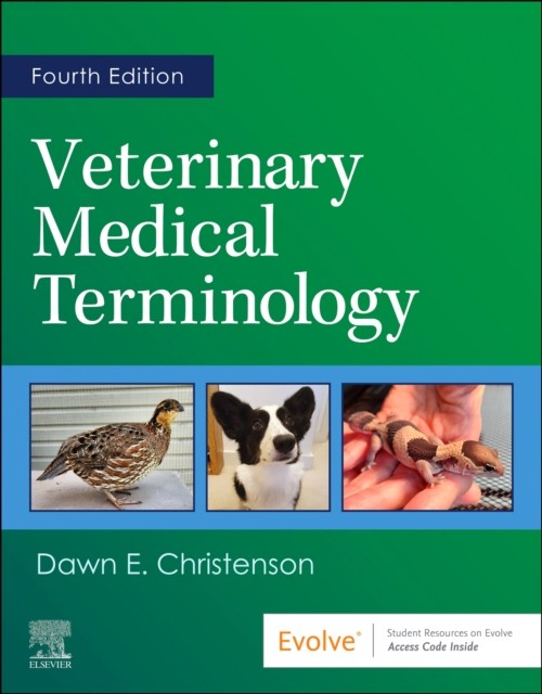 Veterinary Medical Terminology Christenson Paperback Saunders 9780443284335 4e
