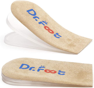 Adjustable Orthopedic Heel Lift Inserts, Height Increase Insole for Leg Length D
