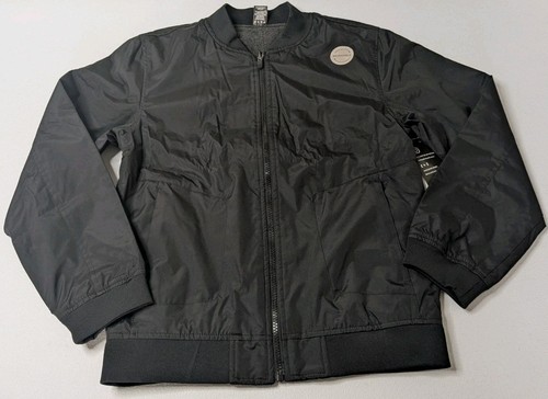 MSX By Michael Strahan Jacket Black Boys L 14/16 Reversible Full Zip - Picture 1 of 5