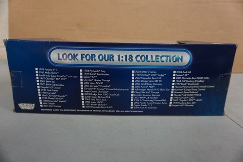 1/18 Motor Max 2005 Mercedes Benz SLK55AMG Silver (14296) New open box - Picture 5 of 7