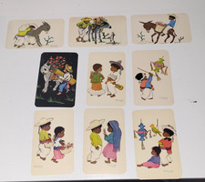 Typical Mexican Views Vintage Postcards Lot of 9- Tarjeta Postal - Vistacolor