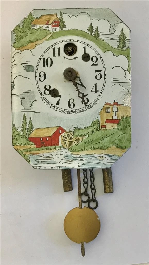 Collectible Wall Clocks Lux 1920-1949 Time Period Manufactured for