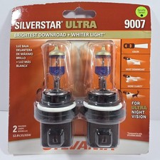 Sylvania 9007 Silverstar Ultra Headlight Bulbs 2-pack New Oem Halogen 12.8v Read