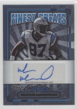 2024 Topps Finest Finest Greats Auto Muhsin Muhammad #FG-MMU Auto 0rz7