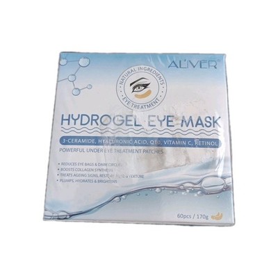 60pcs Under Eye Hydrogel Ceramides & Vitamin C Eye Mask Patches