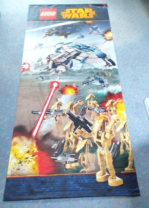 LEGO Star Wars Display Flag Cloth Banner Kashyyyk Droid Gunship SW2014Ban4
